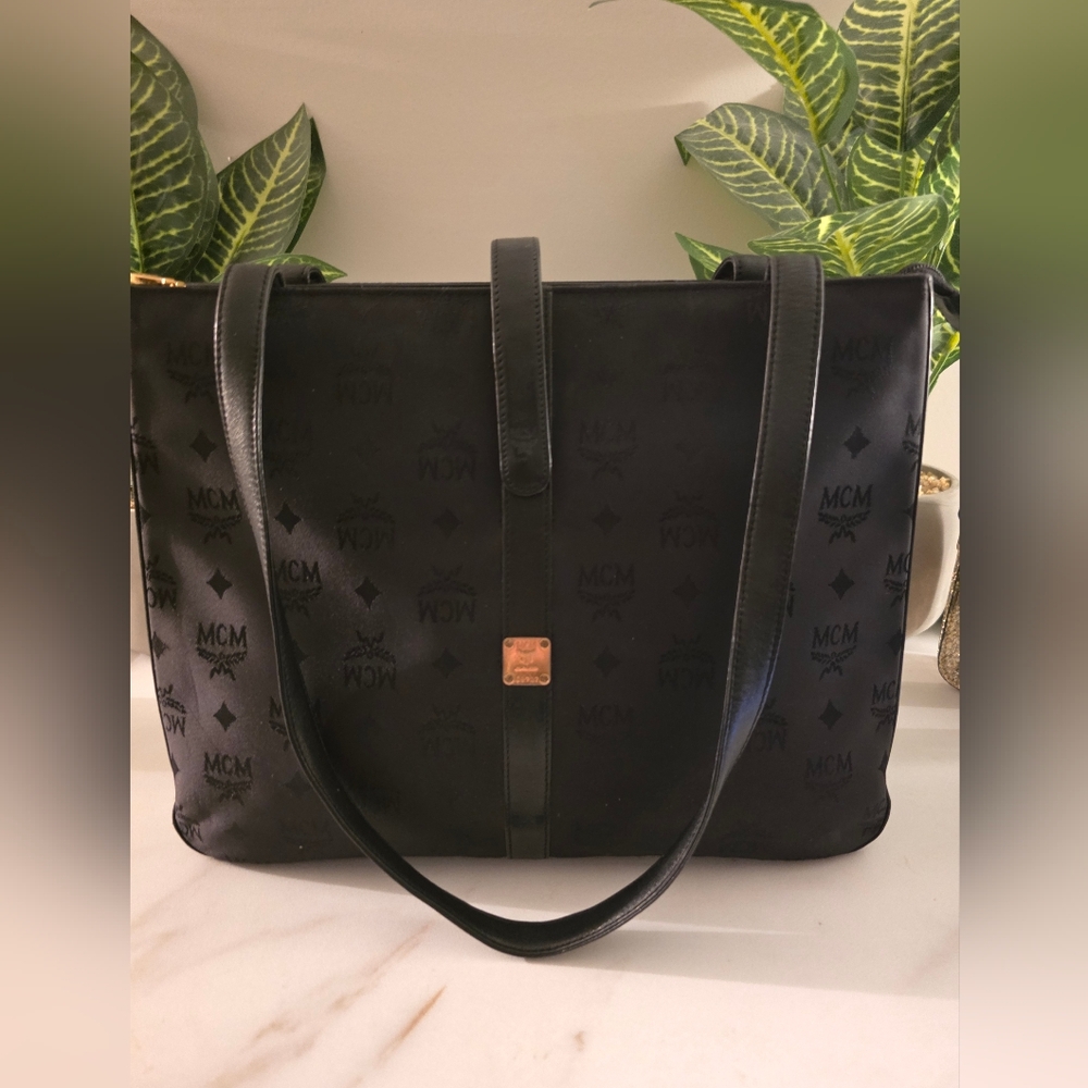 MCM Black Tote Bag